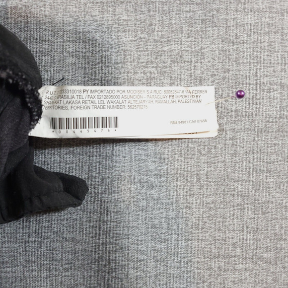 Forever 21 Premium Jeans Womens 26 Raw Hem Midrise Straight Leg Black - Picture 13 of 13